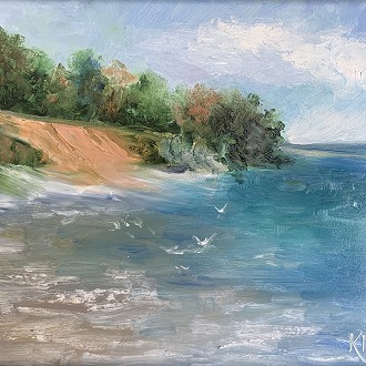 Along the Shoreline by Kitty Lynne Klich