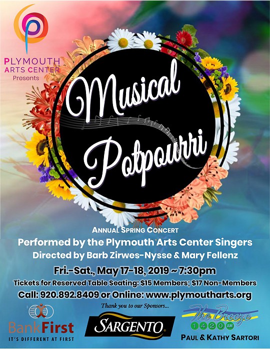Musical Potpourri by the Plymouth Arts Center Singers