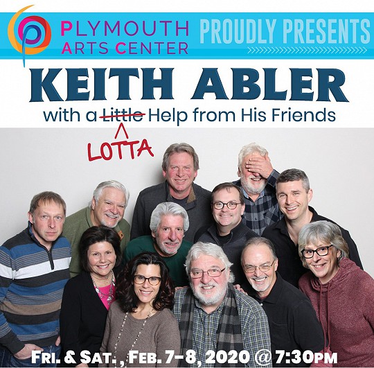 KEITH ABLER with a Little (Lotta) Help From His Friends