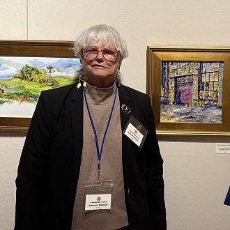 Best of Show  “Factory Cathedral” by Margaret Robinson