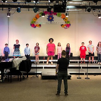 Children’s Choir Rehearsal with Director Chris Guy and Pianist Barb Zirwes-Nysse