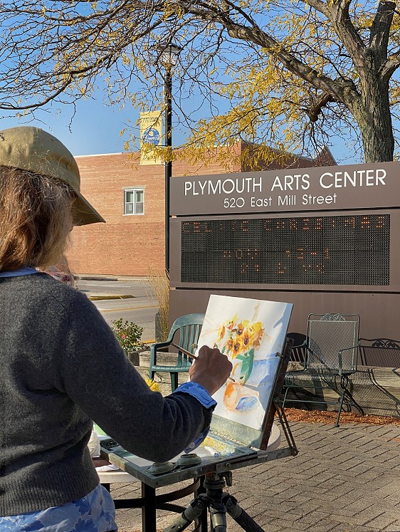 Current Exhibit at Plymouth Arts Center: 