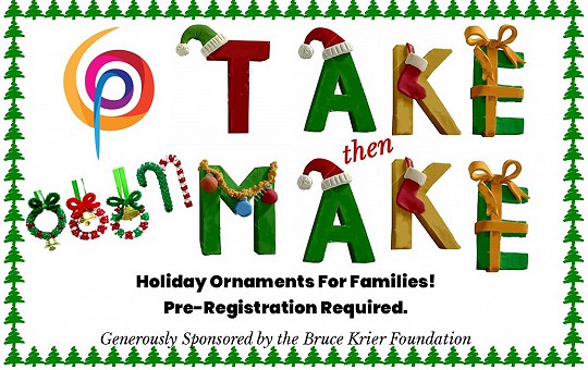 Free Holiday Take-then-Make Ornaments
